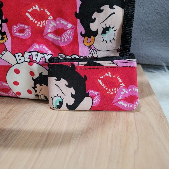 Betty Boop‎ Tote/Beach/Shoulder Bag with Coin Purse - Picture 5 of 9